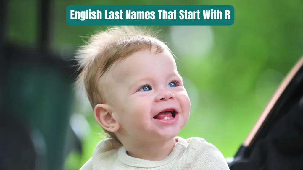 English Last Names That Start With R