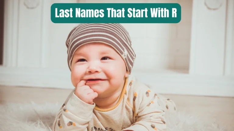 Last Names That Start With R