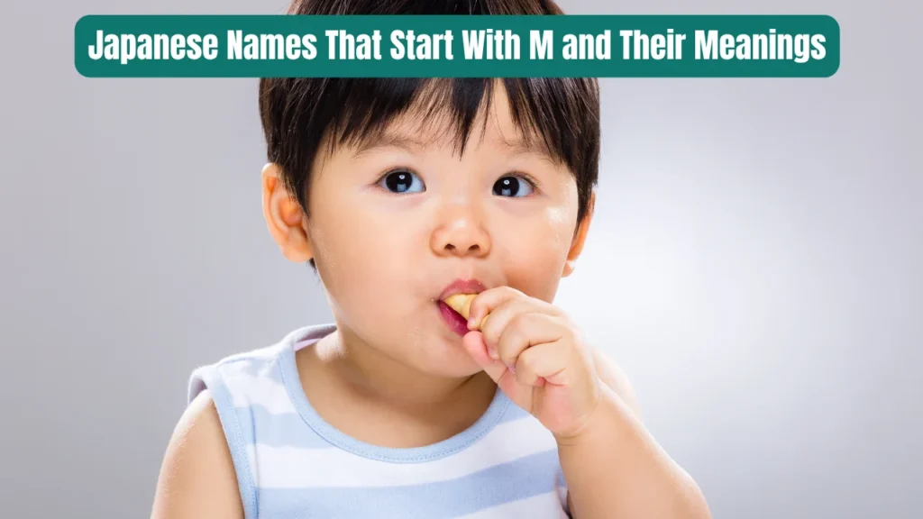 Japanese Names That Start With M and Their Meanings