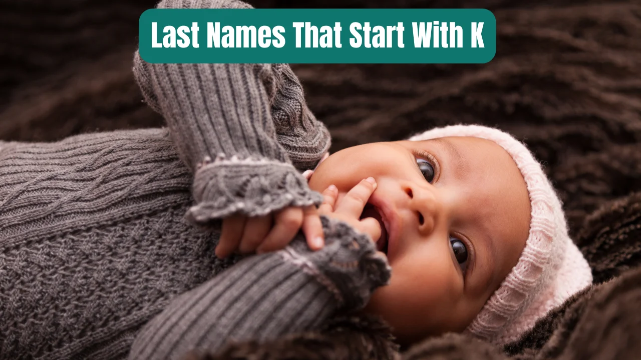 Last Names That Start With K