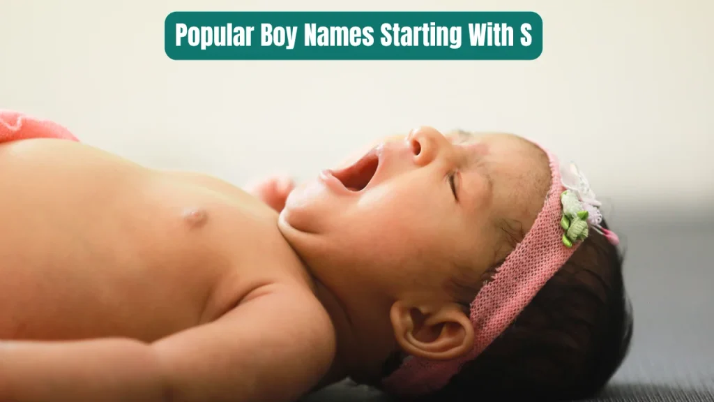 Popular Boy Names Starting With S