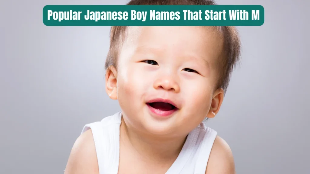 Popular Japanese Boy Names That Start With M