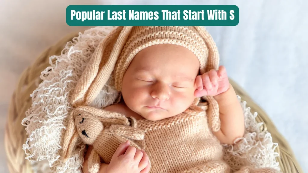 Popular Last Names That Start With S