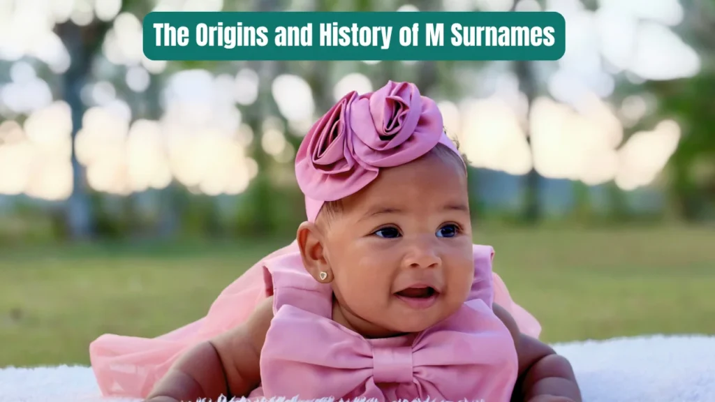 The Origins and History of M Surnames