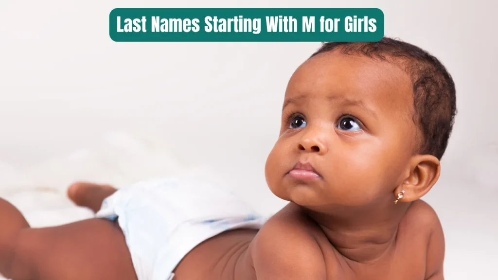 Last Names Starting With M for Girls