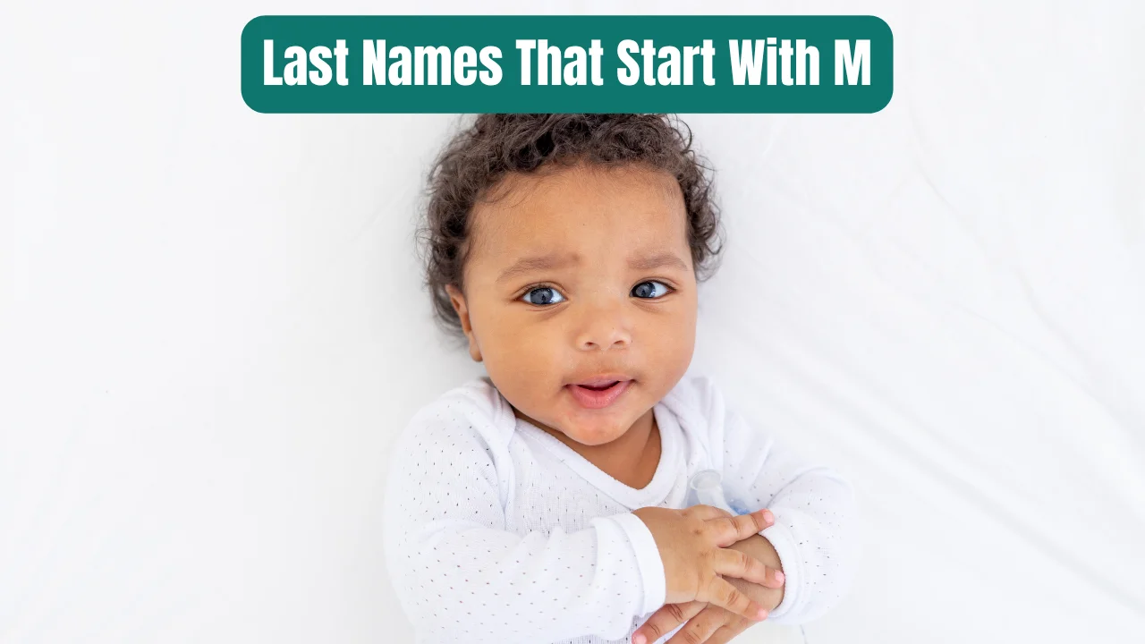 Last Names That Start With M