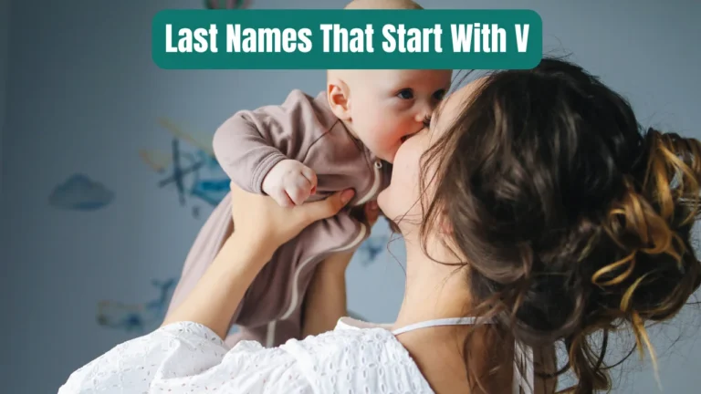 Last Names That Start With V