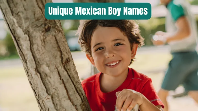 Unique Mexican Boy Names